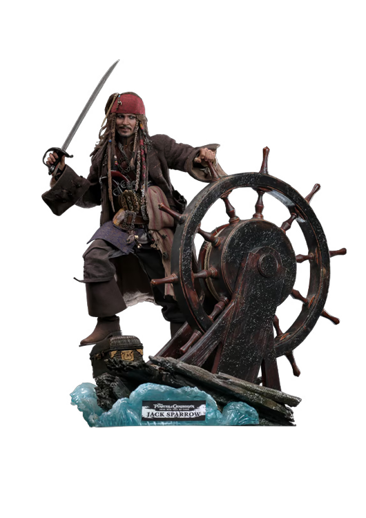 HOT TOYS PIRATES OF THE CARRIBEAN JACK SPARROW ARTISAN EDITION (DELUXE VERSION) DX39AE - Anotoys Collectibles