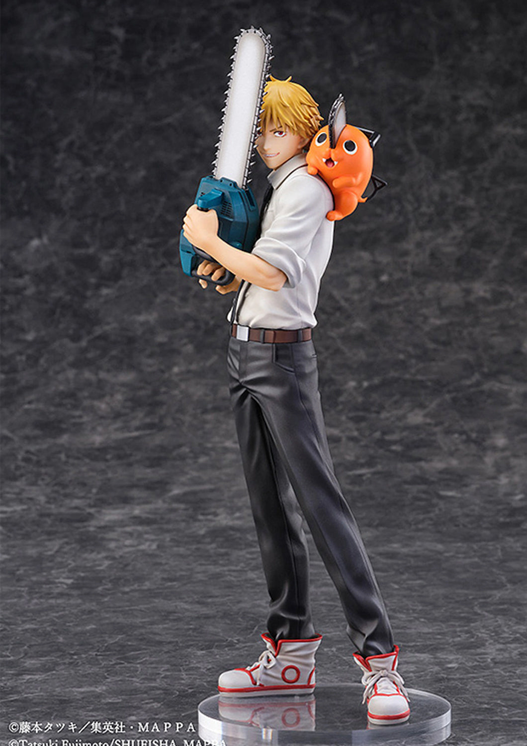GOODSMILE CHAINSAW MAN FIGURE DENJI & POCHITA – SE52770 - Anotoys Collectibles