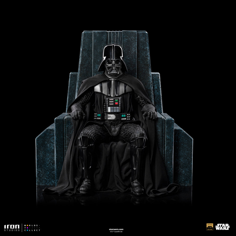 IRON STUDIOS DARTH VADER ON THRONE ART SCALE 1/10 - LUCSWR123125-10(PRE-ORDER) - Anotoys Collectibles