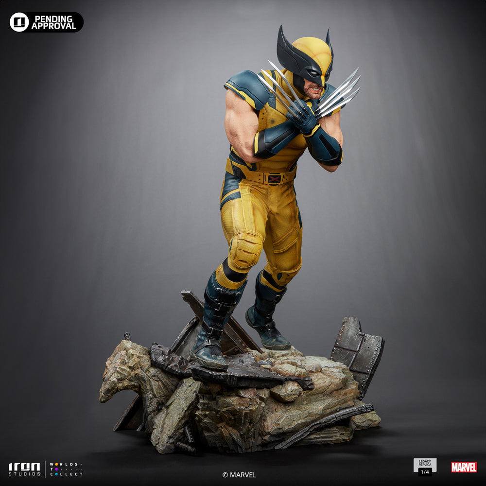 IRON STUDIOS WOLVERINE D&W LEGACY REPLICA 1/4 SCALE STATUE(PRE-ORDER) - Anotoys Collectibles