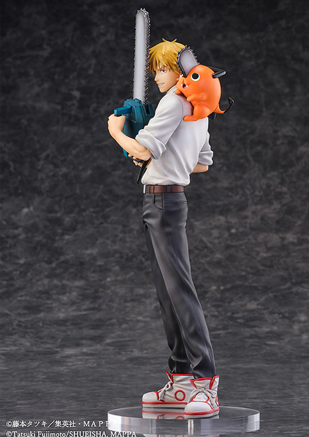GOODSMILE CHAINSAW MAN FIGURE DENJI & POCHITA – SE52770 - Anotoys Collectibles