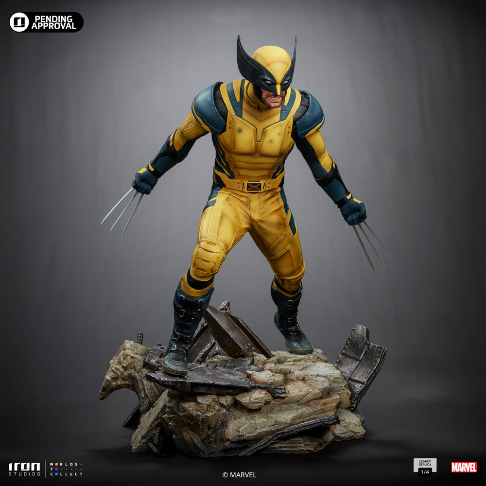 IRON STUDIOS WOLVERINE D&W LEGACY REPLICA 1/4 SCALE STATUE(PRE-ORDER) - Anotoys Collectibles