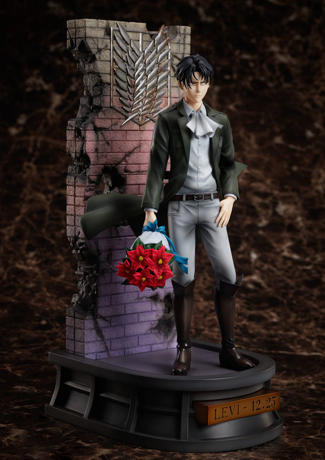 GOODSMILE ATTACK ON TITAN THE FINAL SEASON LEVI BIRTHDAY 1/7 SCALE FIGURE - FR95737 - Anotoys Collectibles