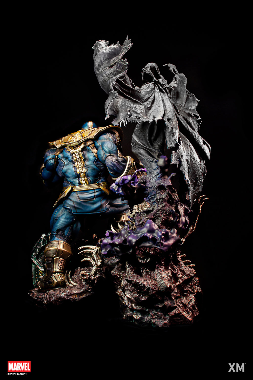 XM STUDIOS MARVEL THANOS WITH LADY DEATH 1/4 SCALE - Anotoys Collectibles