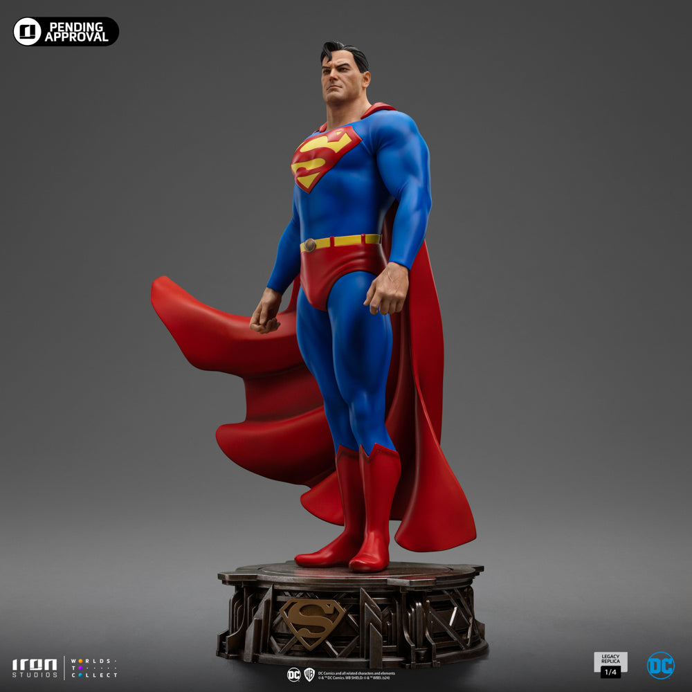 IRON STUDIOS SUPERMAN DC TRINITY LEGACY REPLICA 1/4 SCALE STATUE(PRE-ORDER) - Anotoys Collectibles
