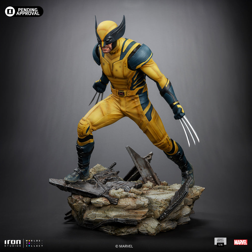 IRON STUDIOS WOLVERINE D&W LEGACY REPLICA 1/4 SCALE STATUE(PRE-ORDER) - Anotoys Collectibles
