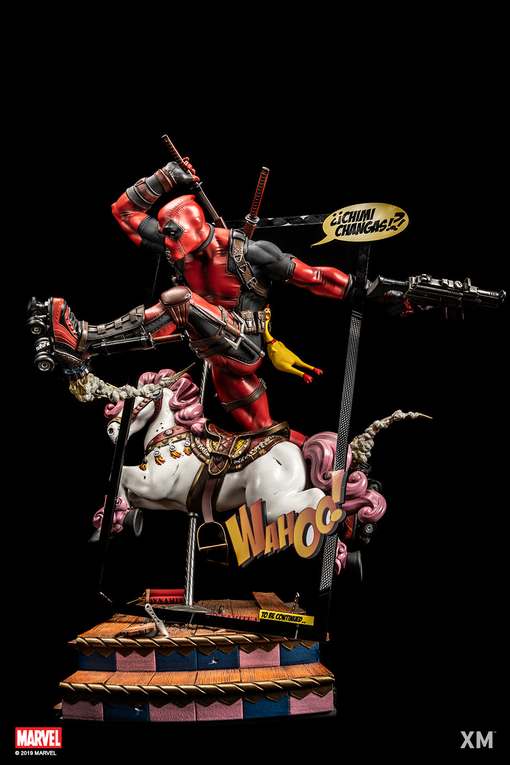 XM STUDIOS MARVEL DEADPOOL VERSION B 1/4 SCALE - Anotoys Collectibles