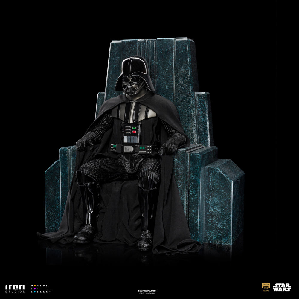 IRON STUDIOS DARTH VADER ON THRONE ART SCALE 1/10 - LUCSWR123125-10(PRE-ORDER) - Anotoys Collectibles