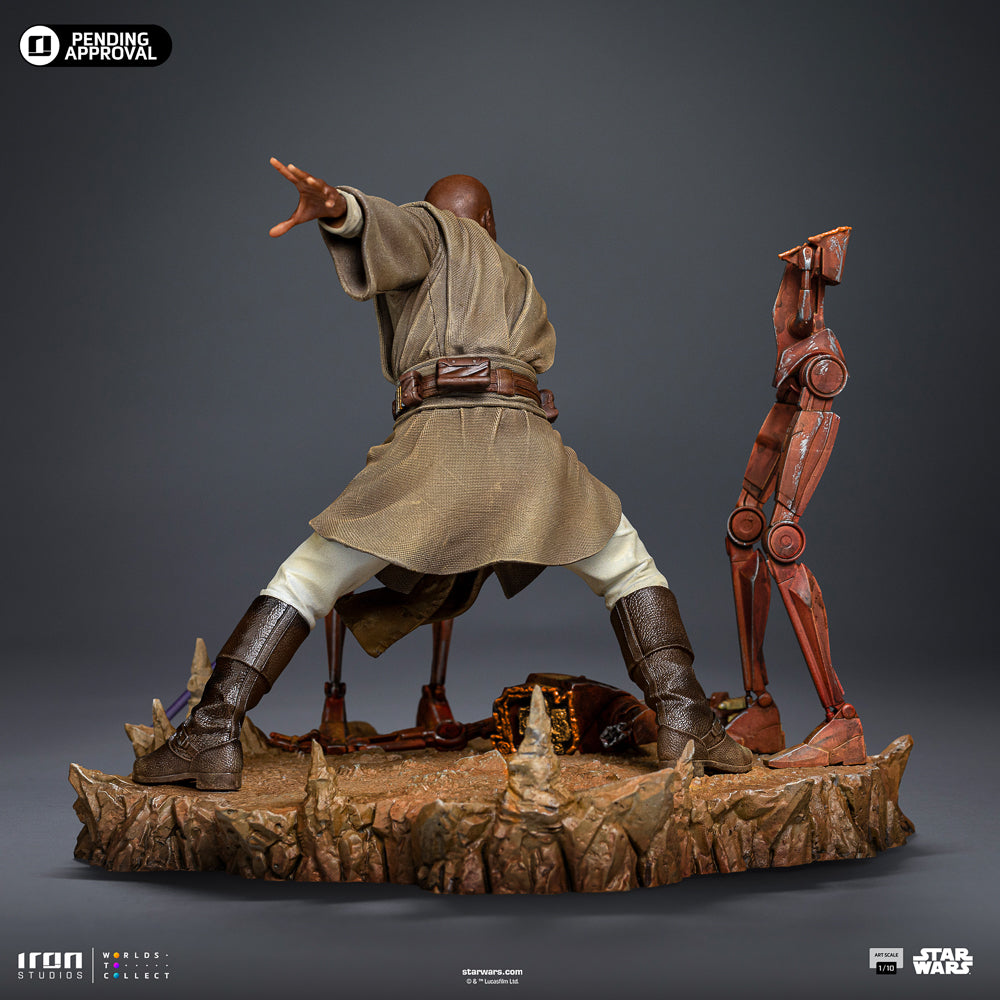IRON STUDIOS MACE WINDU ART SCALE 1/10 - LUCSWR123225-10(PRE-ORDER) - Anotoys Collectibles