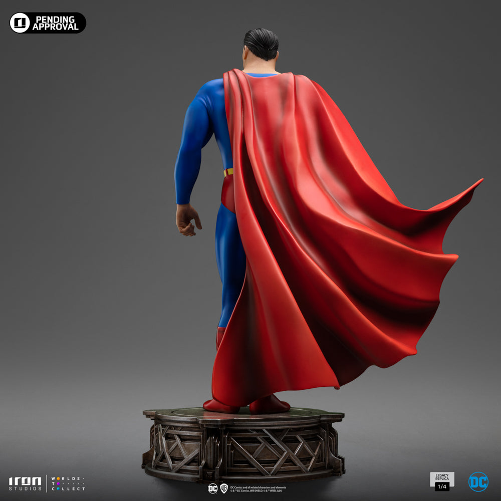 IRON STUDIOS SUPERMAN DC TRINITY LEGACY REPLICA 1/4 SCALE STATUE(PRE-ORDER) - Anotoys Collectibles