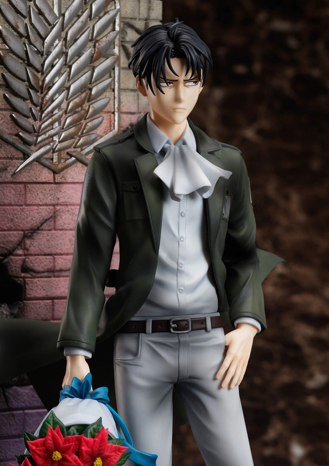 GOODSMILE ATTACK ON TITAN THE FINAL SEASON LEVI BIRTHDAY 1/7 SCALE FIGURE - FR95737 - Anotoys Collectibles