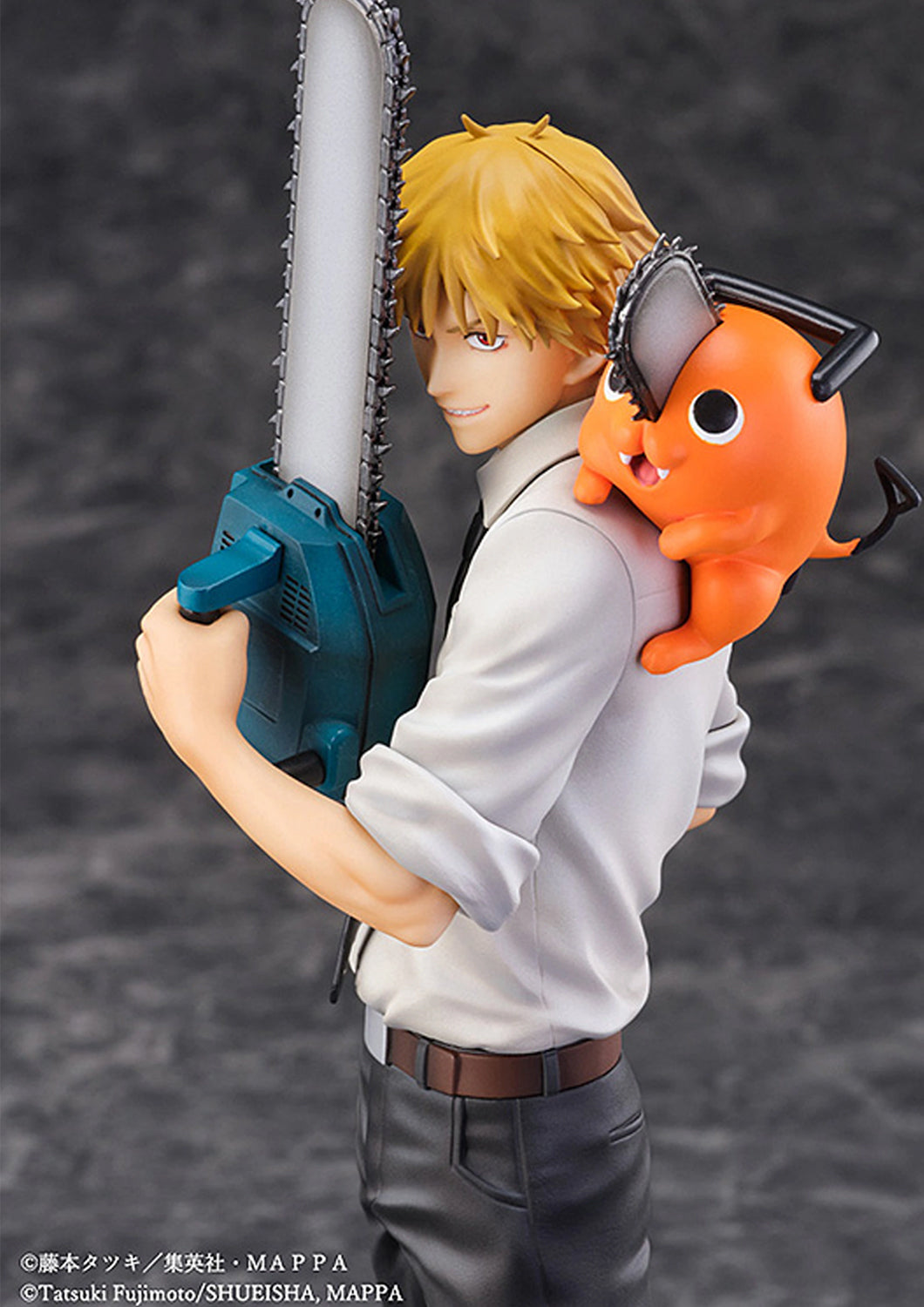 GOODSMILE CHAINSAW MAN FIGURE DENJI & POCHITA – SE52770 - Anotoys Collectibles