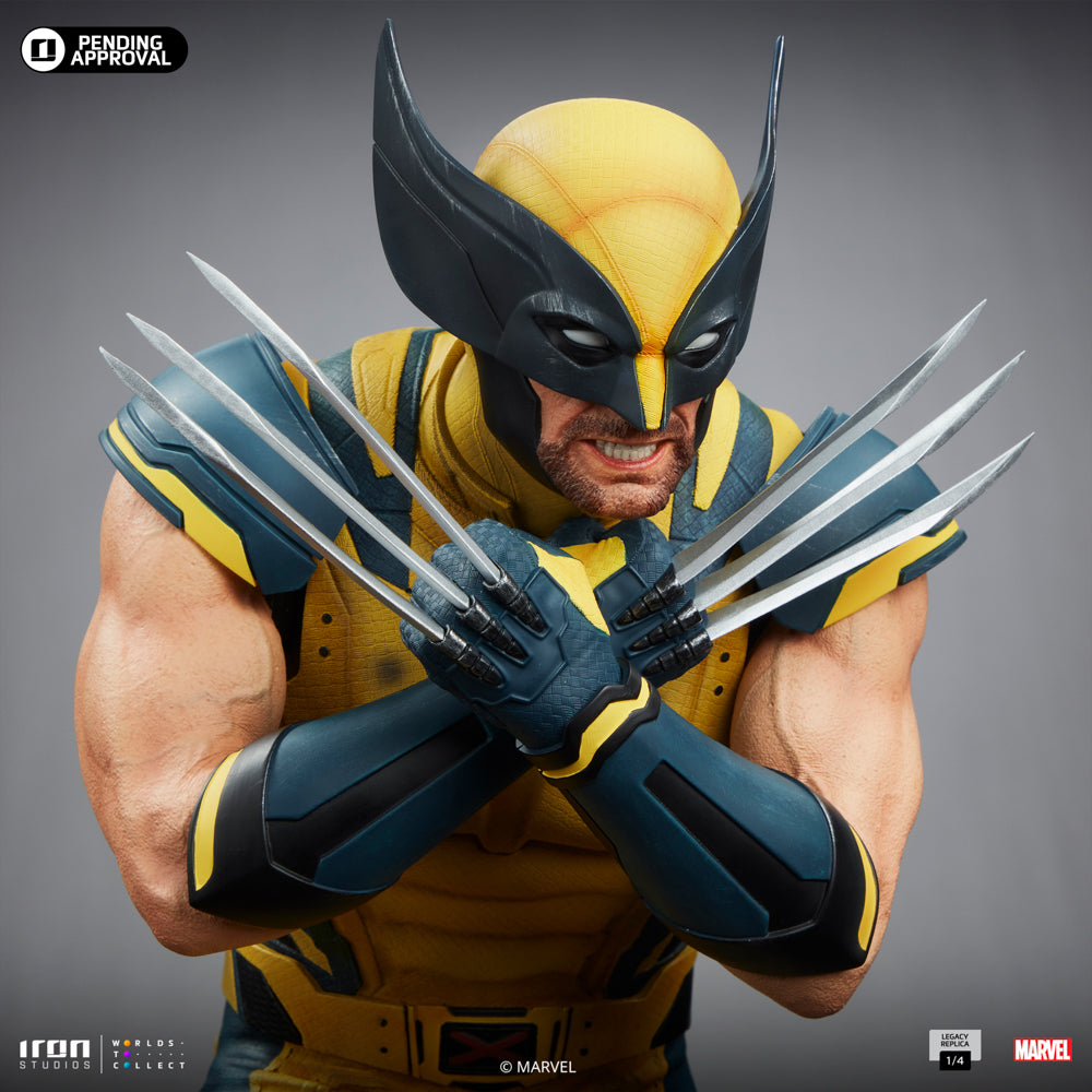 IRON STUDIOS WOLVERINE D&W LEGACY REPLICA 1/4 SCALE STATUE(PRE-ORDER) - Anotoys Collectibles