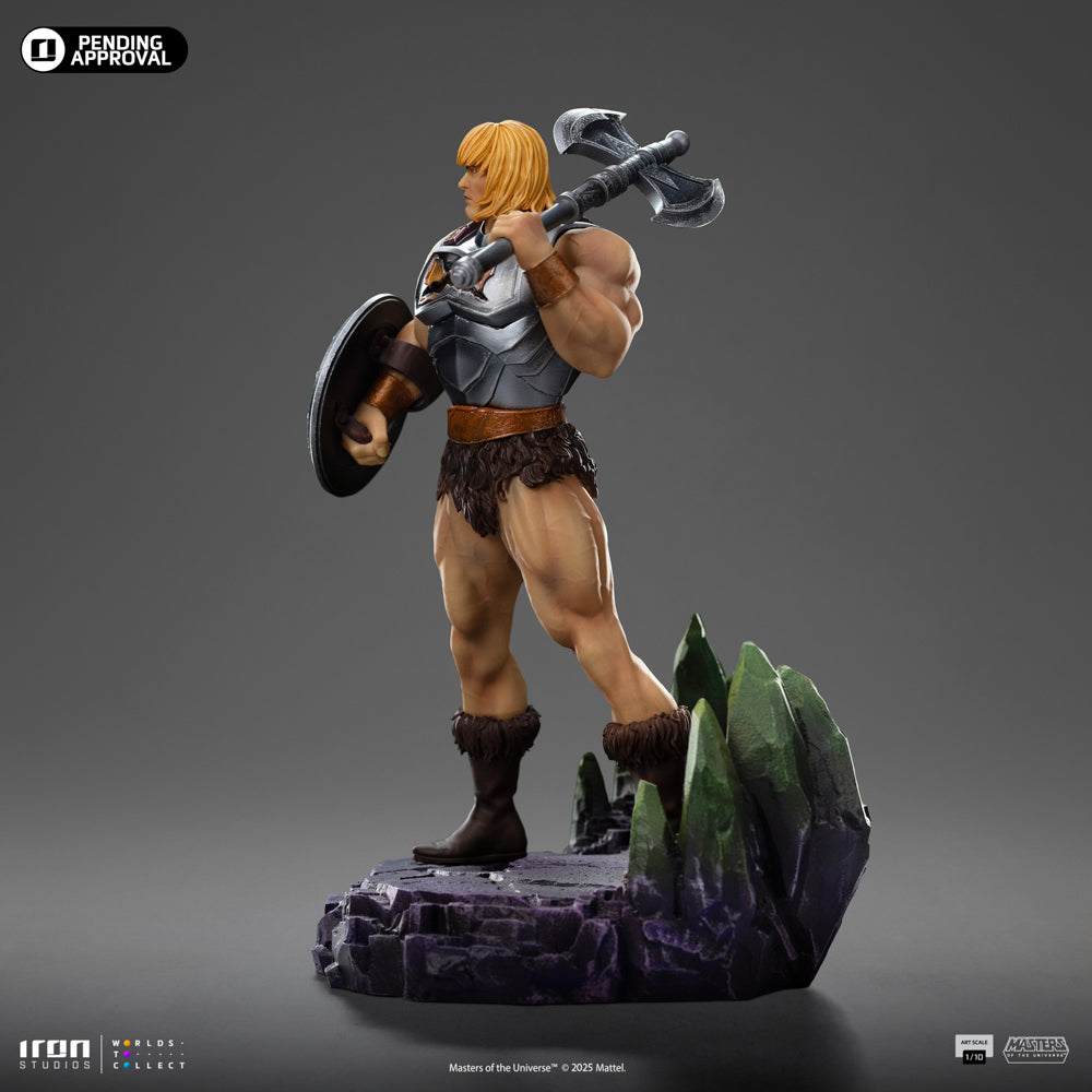IRON STUDIOS HE-MAN (BATTLE ARMOR VER) ART SCALE 1/10 - HEMAN122825-10(PRE-ORDER) - Anotoys Collectibles