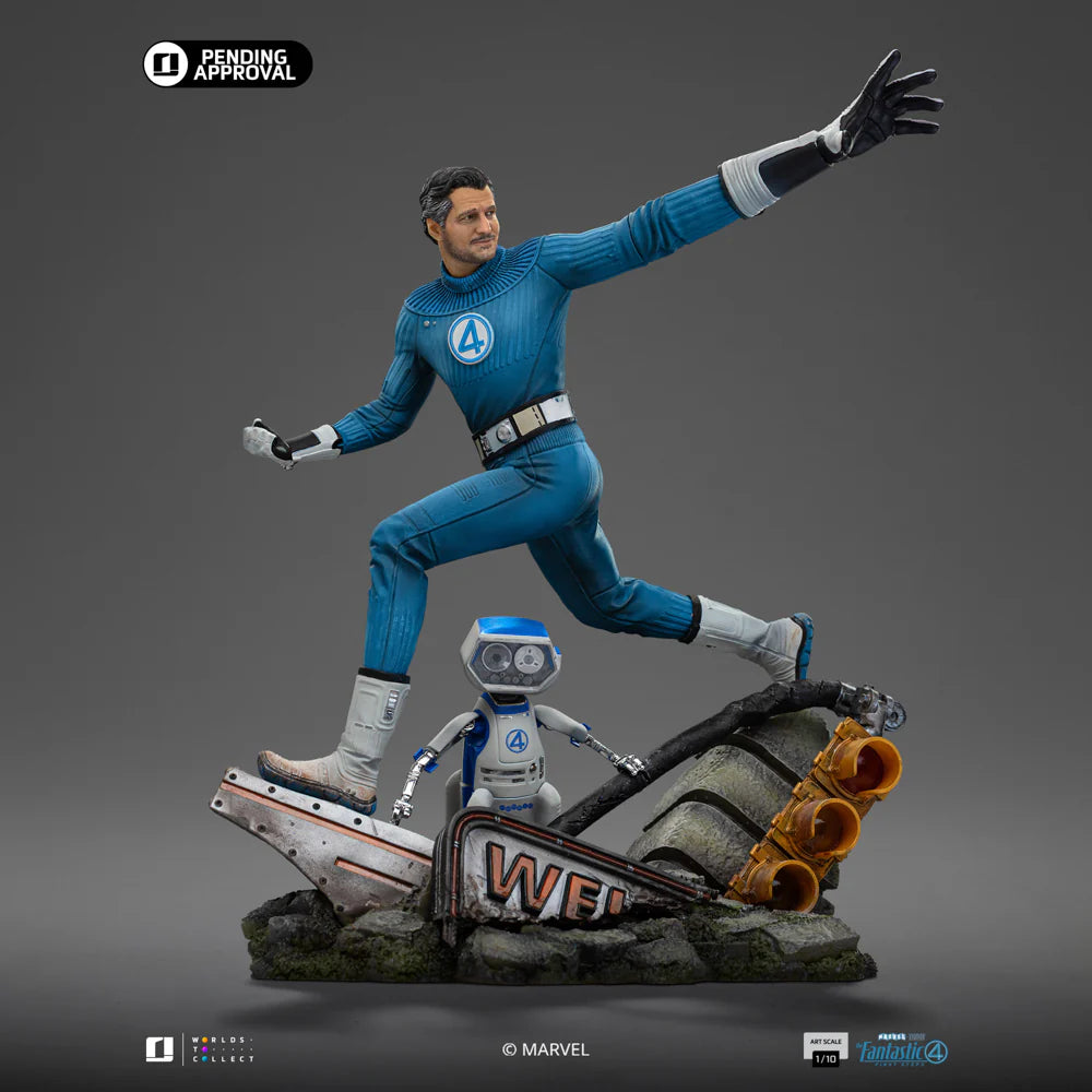 IRON STUDIOS MR. FANTASTIC - THE FANTASTIC FOUR FIRST STEPS ART SCALE 1/10 - MARCAS202925-10(PRE-ORDER)