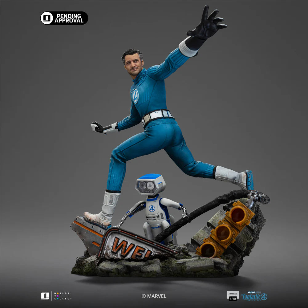 IRON STUDIOS MR. FANTASTIC - THE FANTASTIC FOUR FIRST STEPS ART SCALE 1/10 - MARCAS202925-10(PRE-ORDER)