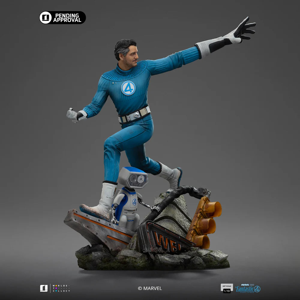 IRON STUDIOS MR. FANTASTIC - THE FANTASTIC FOUR FIRST STEPS ART SCALE 1/10 - MARCAS202925-10(PRE-ORDER)