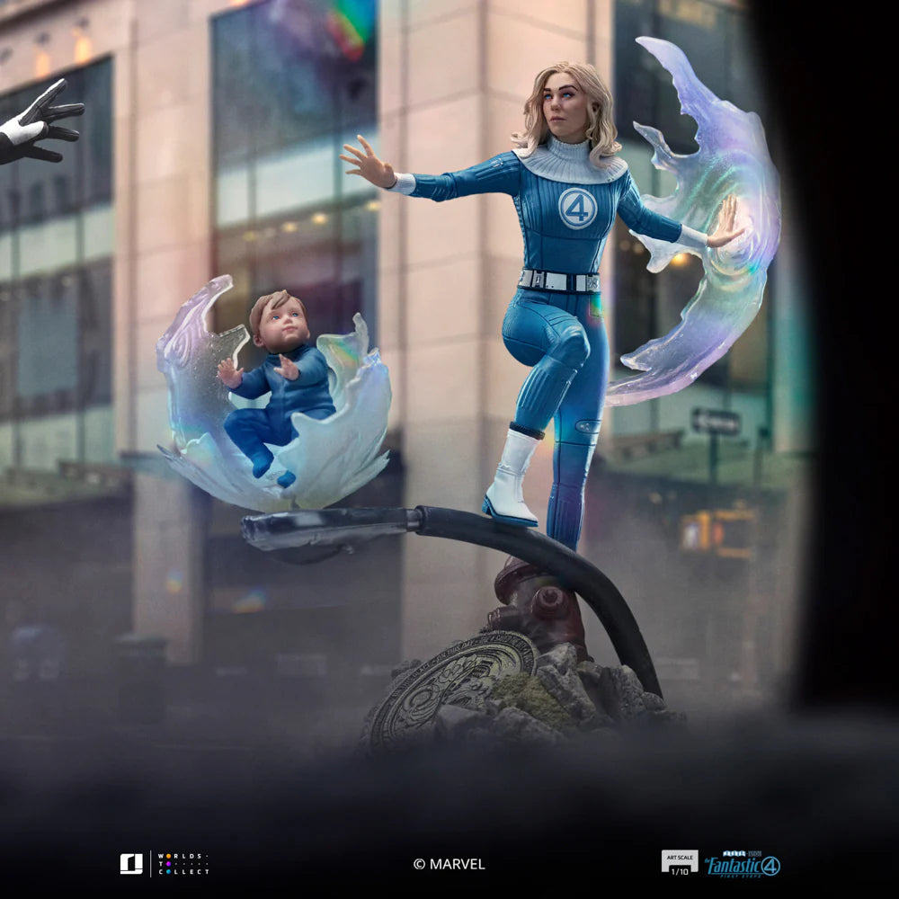 IRON STUDIOS INVISIBLE WOMAN - THE FANTASTIC FOUR FIRST STEPS ART SCALE 1/10 - MARCAS203025-10(PRE-ORDER)
