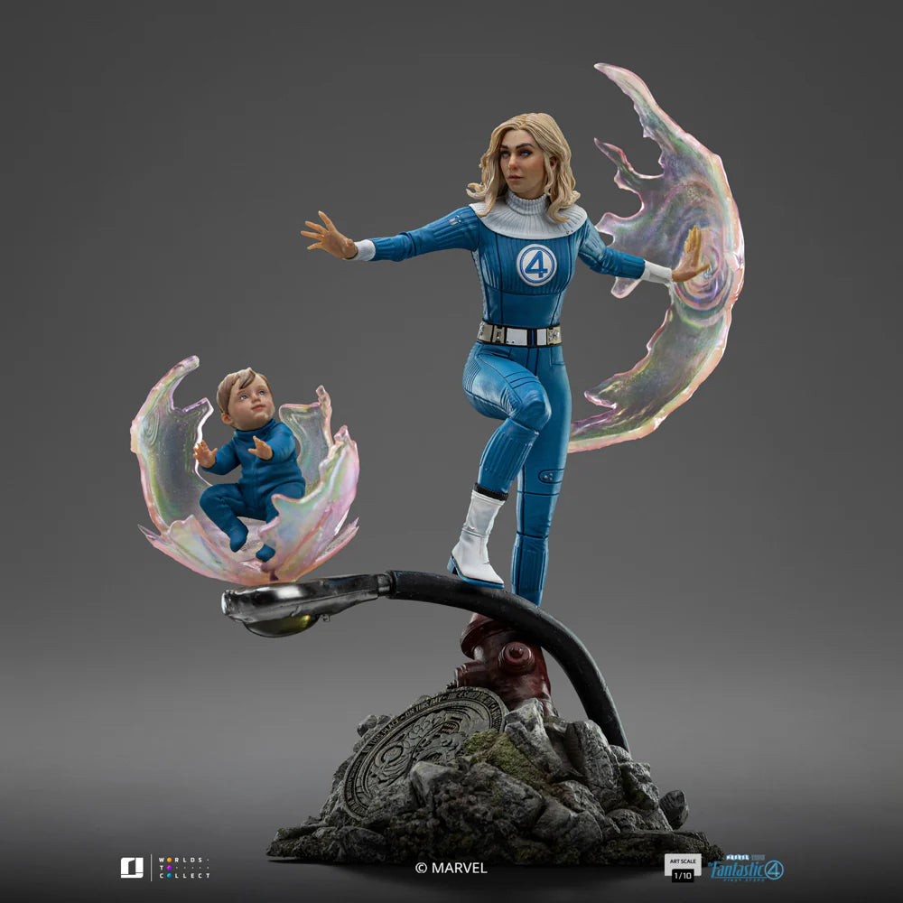 IRON STUDIOS INVISIBLE WOMAN - THE FANTASTIC FOUR FIRST STEPS ART SCALE 1/10 - MARCAS203025-10(PRE-ORDER)