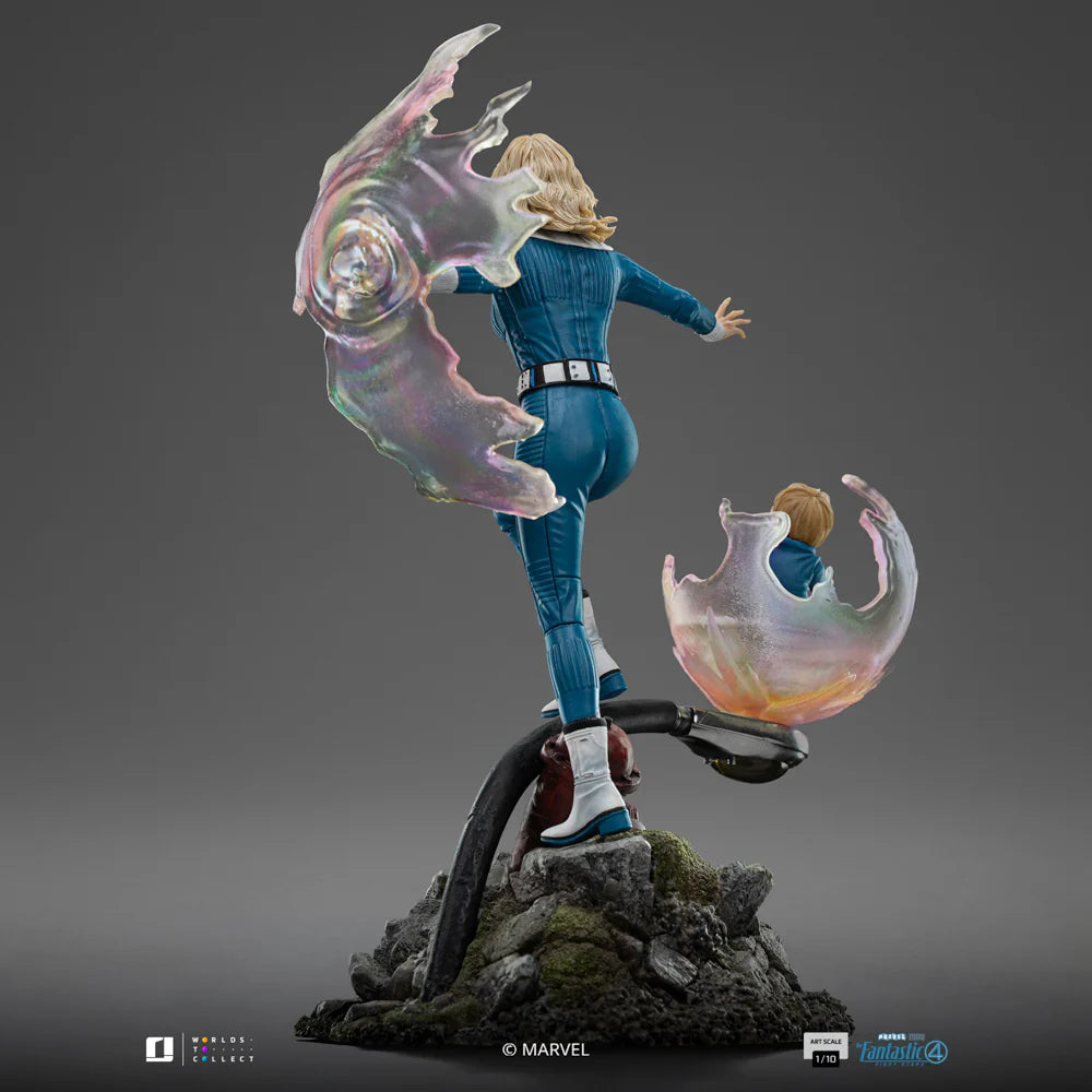 IRON STUDIOS INVISIBLE WOMAN - THE FANTASTIC FOUR FIRST STEPS ART SCALE 1/10 - MARCAS203025-10(PRE-ORDER)