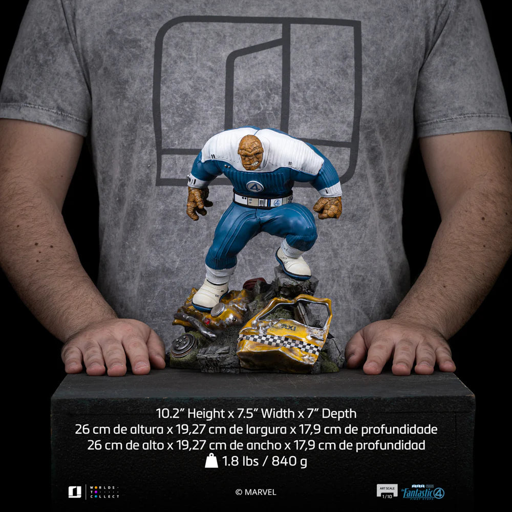 IRON STUDIOS THE THING - THE FANTASTIC FOUR FIRST STEPS ART SCALE 1/10 - MARCAS203135-10(PRE-ORDER) - Anotoys Collectibles