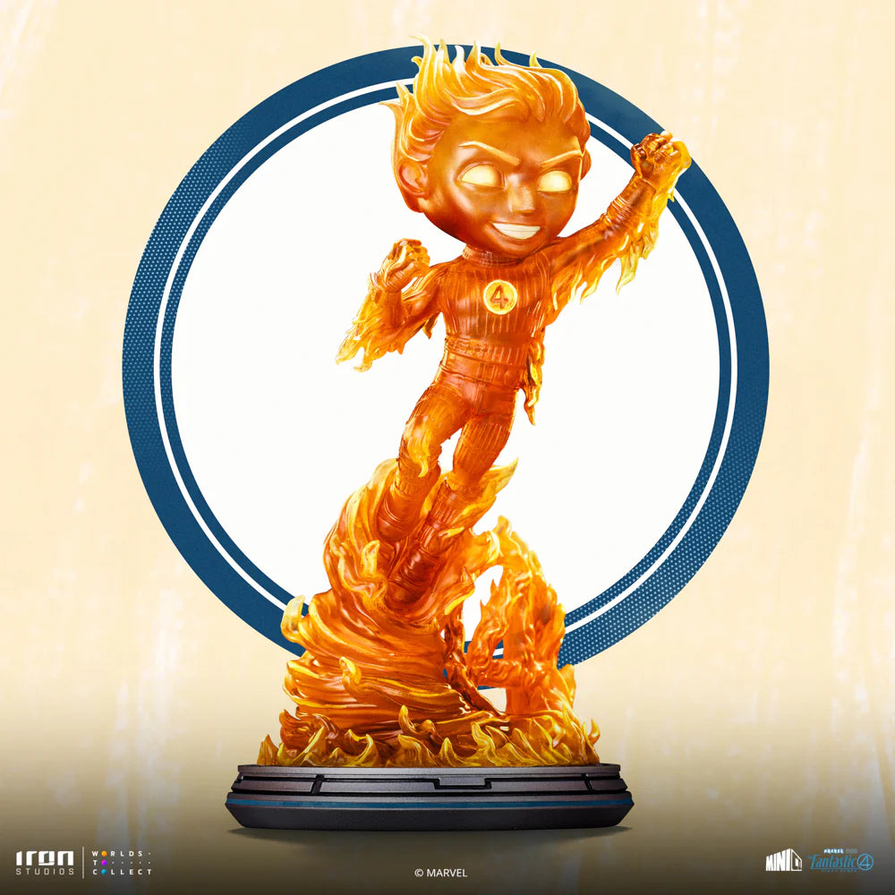 IRON STUDIOS HUMAN TORCH - THE FANTASTIC FOUR FIRST STEPS - MINICO - MARCAS202625-MC(PRE-ORDER)