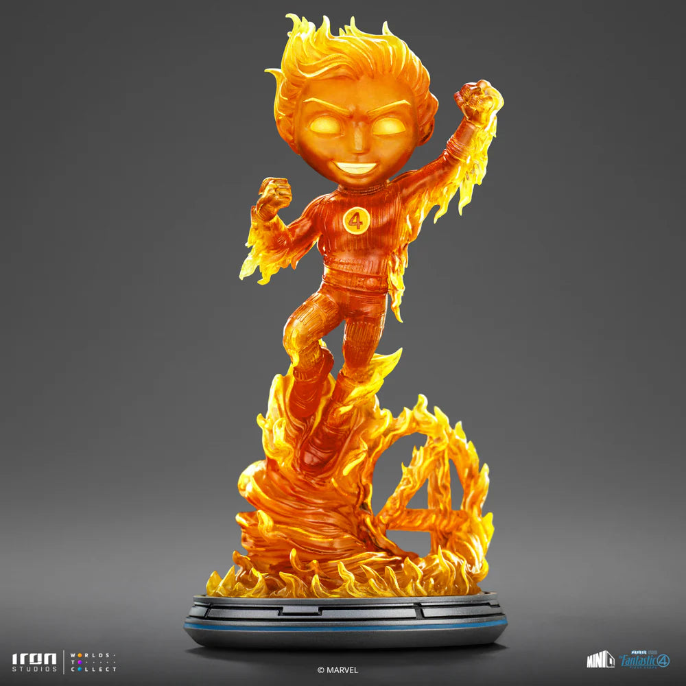 IRON STUDIOS HUMAN TORCH - THE FANTASTIC FOUR FIRST STEPS - MINICO - MARCAS202625-MC(PRE-ORDER)