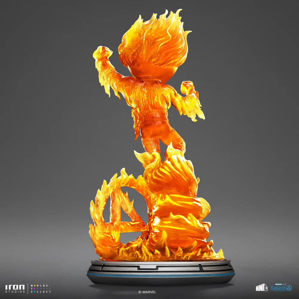 IRON STUDIOS HUMAN TORCH - THE FANTASTIC FOUR FIRST STEPS - MINICO - MARCAS202625-MC(PRE-ORDER)