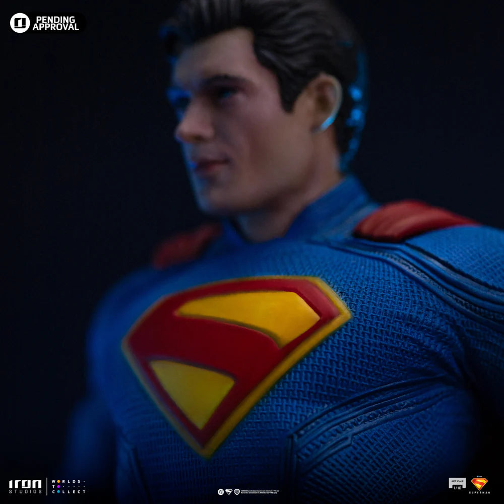 IRON STUDIOS SUPERMAN & KRYPTO - SUPERMAN LEGACY ART SCALE 1/10 - SMMOVIE203525-10(PRE-ORDER) - Anotoys Collectibles