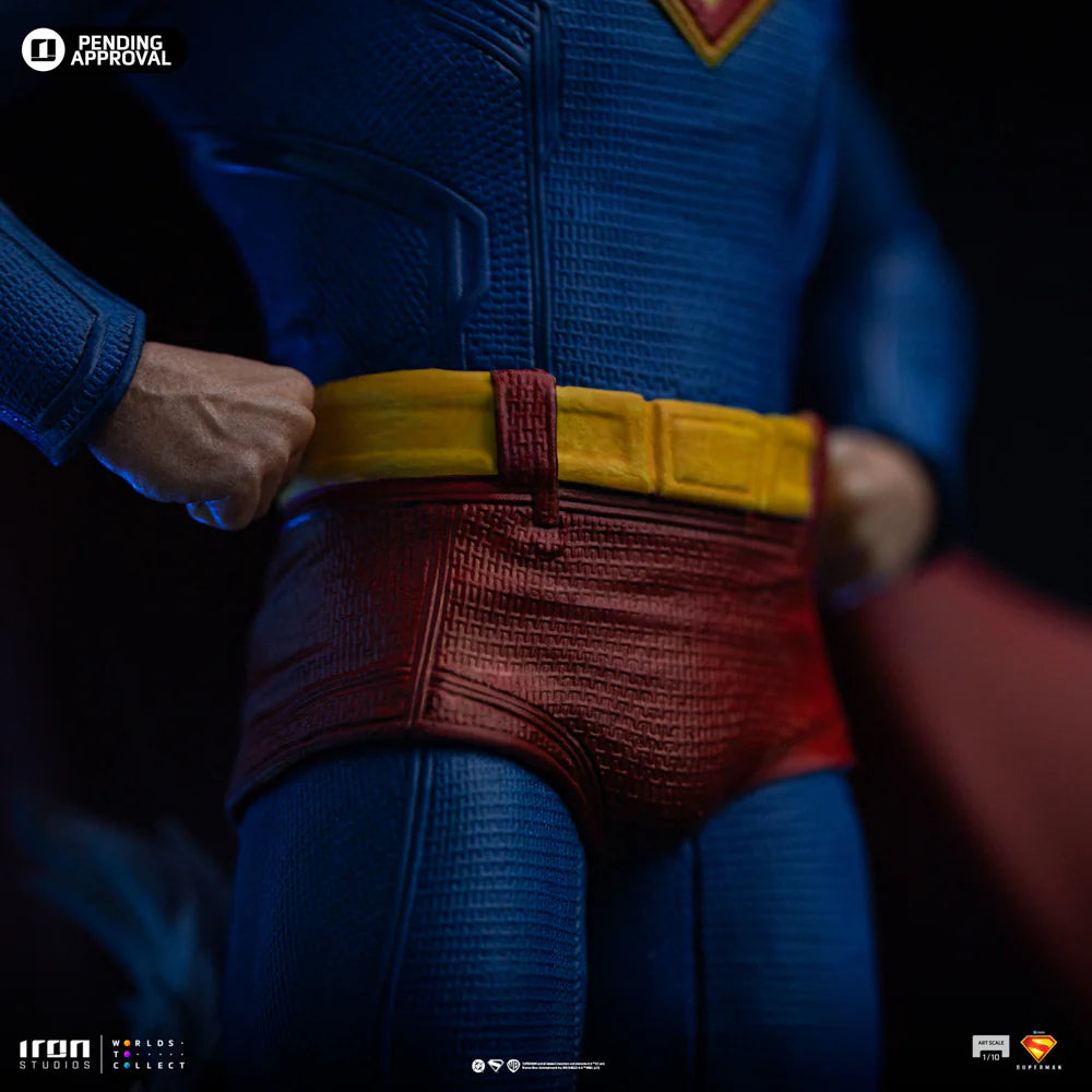 IRON STUDIOS SUPERMAN & KRYPTO - SUPERMAN LEGACY ART SCALE 1/10 - SMMOVIE203525-10(PRE-ORDER) - Anotoys Collectibles