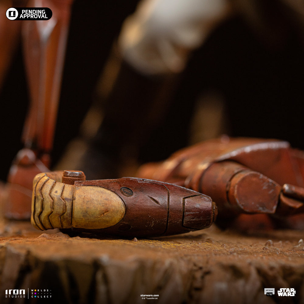 IRON STUDIOS MACE WINDU ART SCALE 1/10 - LUCSWR123225-10(PRE-ORDER) - Anotoys Collectibles
