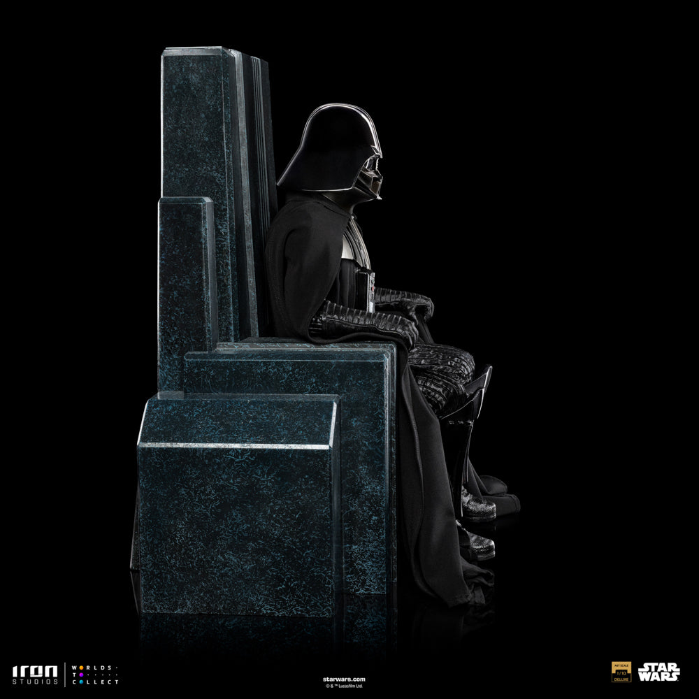 IRON STUDIOS DARTH VADER ON THRONE ART SCALE 1/10 - LUCSWR123125-10(PRE-ORDER) - Anotoys Collectibles