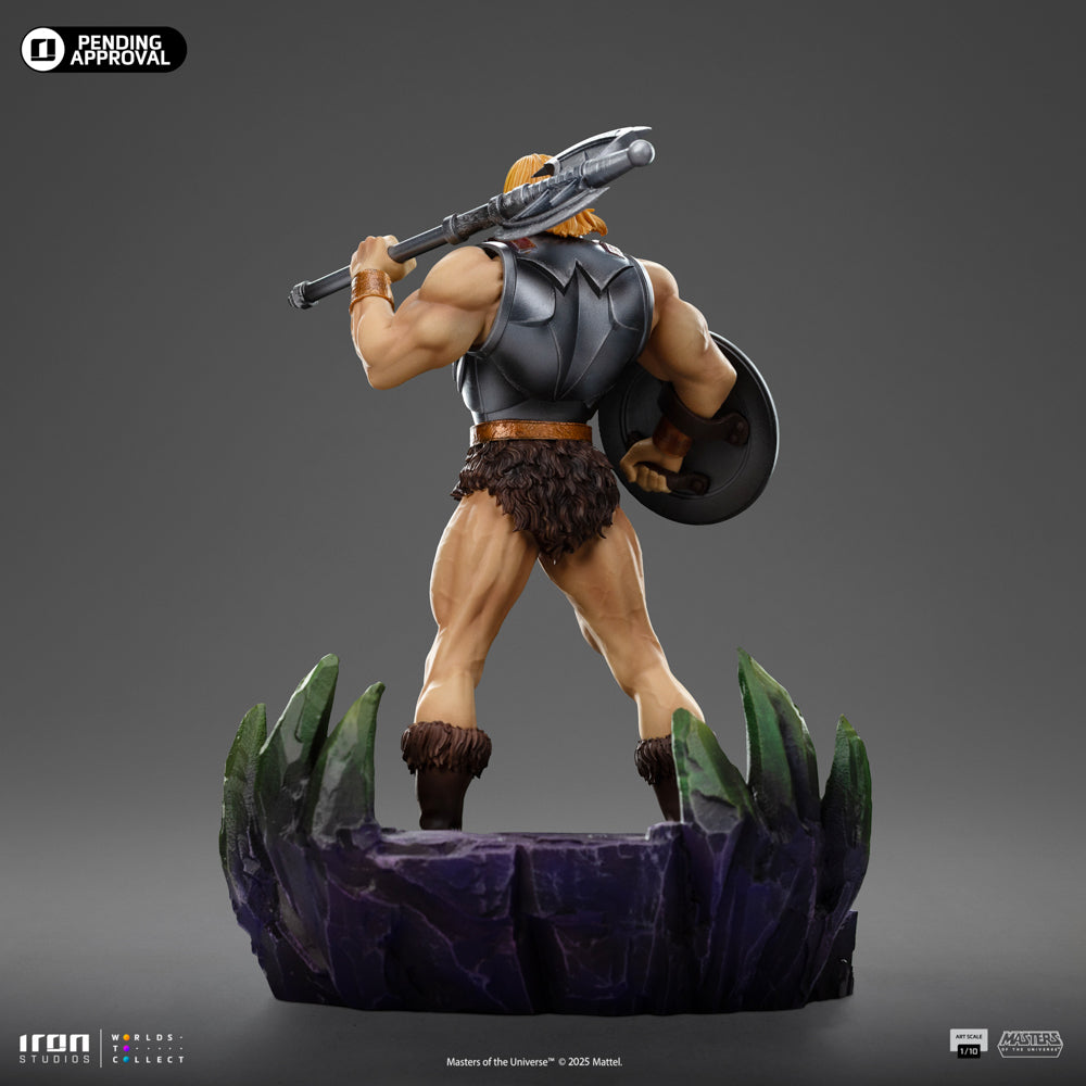 IRON STUDIOS HE-MAN (BATTLE ARMOR VER) ART SCALE 1/10 - HEMAN122825-10(PRE-ORDER) - Anotoys Collectibles
