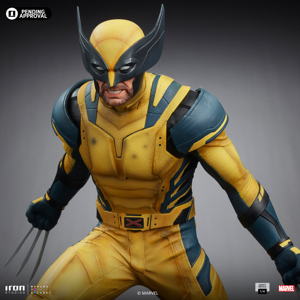 IRON STUDIOS WOLVERINE D&W LEGACY REPLICA 1/4 SCALE STATUE(PRE-ORDER) - Anotoys Collectibles