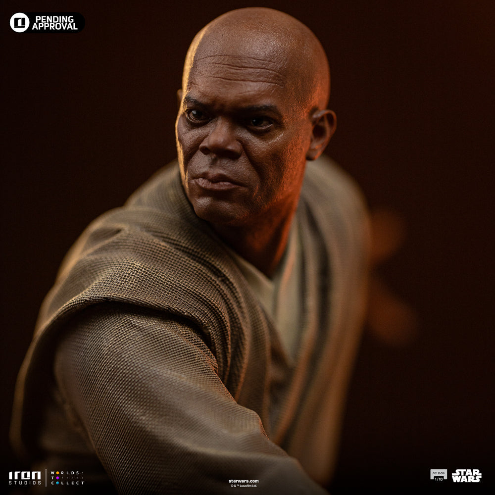 IRON STUDIOS MACE WINDU ART SCALE 1/10 - LUCSWR123225-10(PRE-ORDER) - Anotoys Collectibles