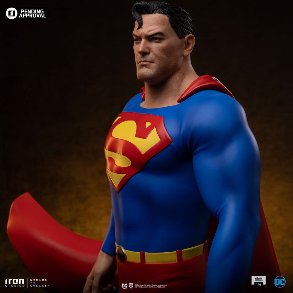 IRON STUDIOS SUPERMAN DC TRINITY LEGACY REPLICA 1/4 SCALE STATUE(PRE-ORDER) - Anotoys Collectibles