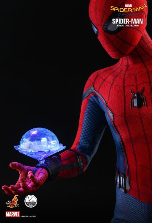 HOT TOYS SPIDERMAN: HOMECOMING SPIDERMAN (DELUXE VERSION) 1/4 QS015 - Anotoys Collectibles