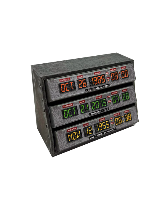 FACTORY ENTERTAINMENT BACK TO THE FUTURE - TIME CIRCUITS SCALED PROP REPLICA (PRE-ORDER) - Anotoys Collectibles