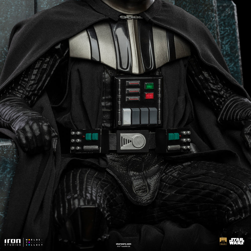 IRON STUDIOS DARTH VADER ON THRONE ART SCALE 1/10 - LUCSWR123125-10(PRE-ORDER) - Anotoys Collectibles