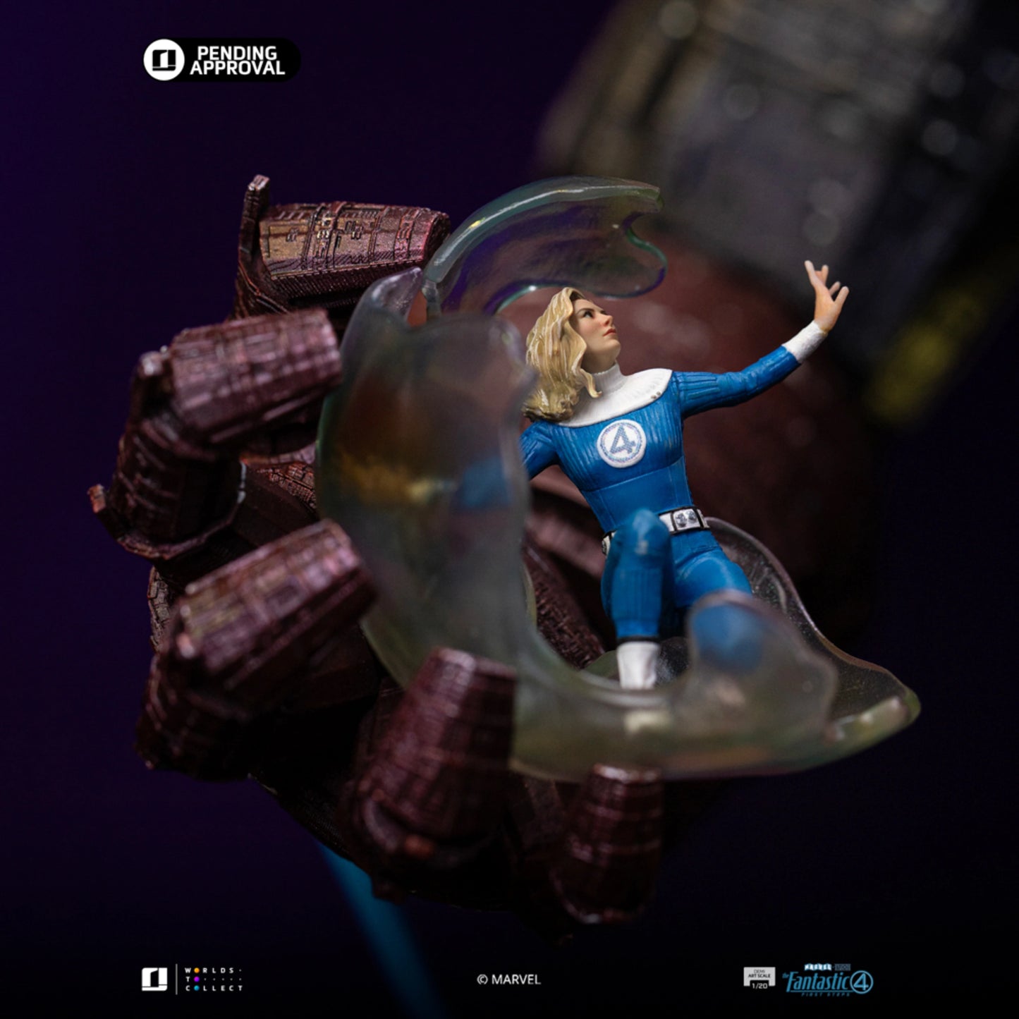 IRON STUDIOS GALACTUS DIORAMA DELUXE FANTASTIC 4 DEMI ART SCALE 1/20 - MARCAS127725-20(PRE-ORDER) - Anotoys Collectibles