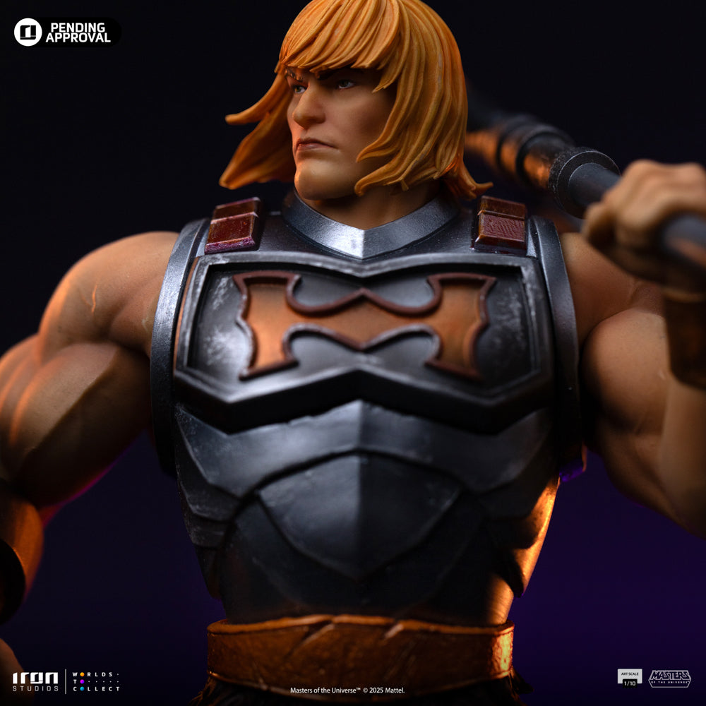 IRON STUDIOS HE-MAN (BATTLE ARMOR VER) ART SCALE 1/10 - HEMAN122825-10(PRE-ORDER) - Anotoys Collectibles