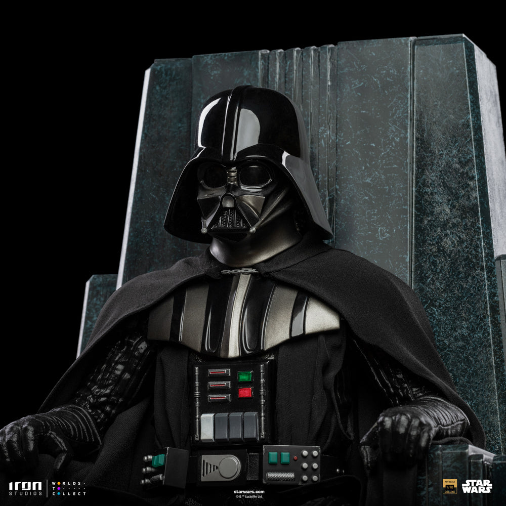 IRON STUDIOS DARTH VADER ON THRONE ART SCALE 1/10 - LUCSWR123125-10(PRE-ORDER) - Anotoys Collectibles