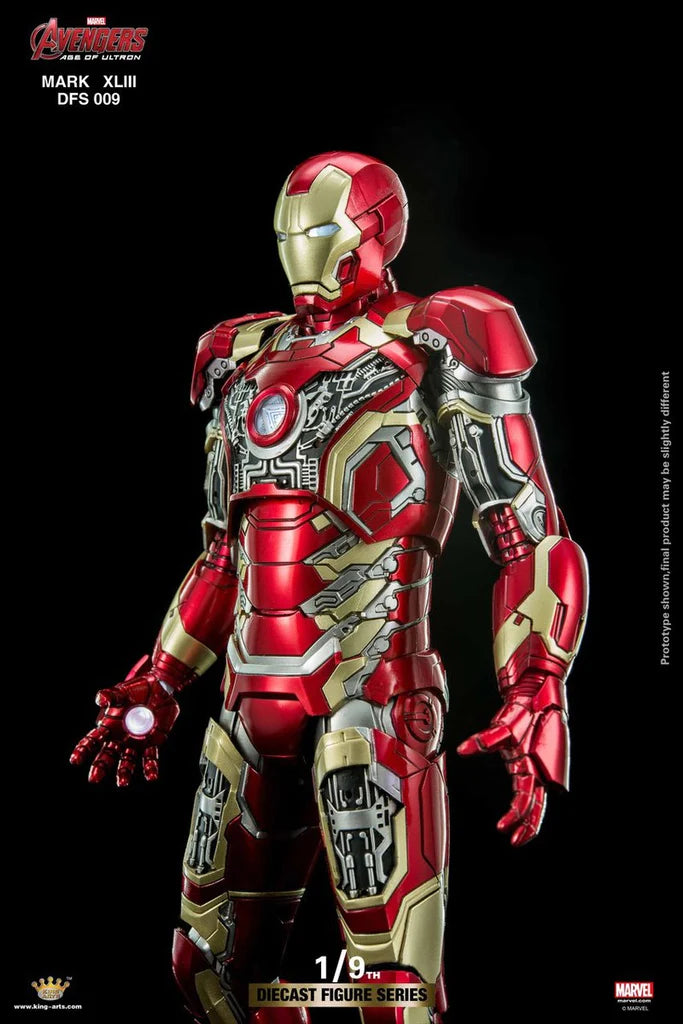 KING ARTS AVENGERS AGE OF ULTRON: IRON MAN MK 43 - DFS009 - Anotoys Collectibles