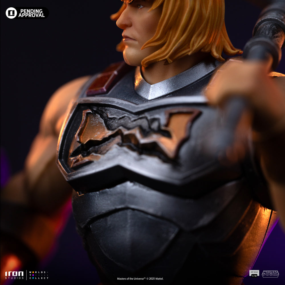 IRON STUDIOS HE-MAN (BATTLE ARMOR VER) ART SCALE 1/10 - HEMAN122825-10(PRE-ORDER) - Anotoys Collectibles