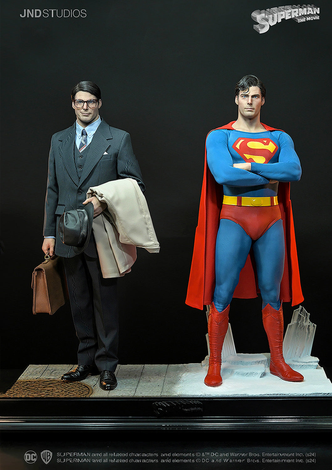 1/3 JND SUPERMAN (1978) DUAL VERSION (SUPERMAN & CLARK KENT) (PREORDER) - Anotoys Collectibles