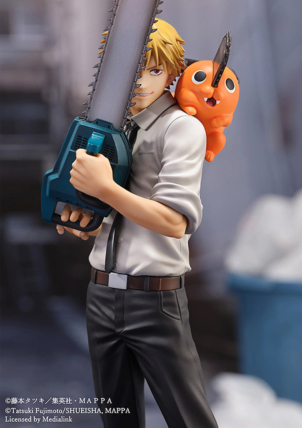 GOODSMILE CHAINSAW MAN FIGURE DENJI & POCHITA – SE52770 - Anotoys Collectibles