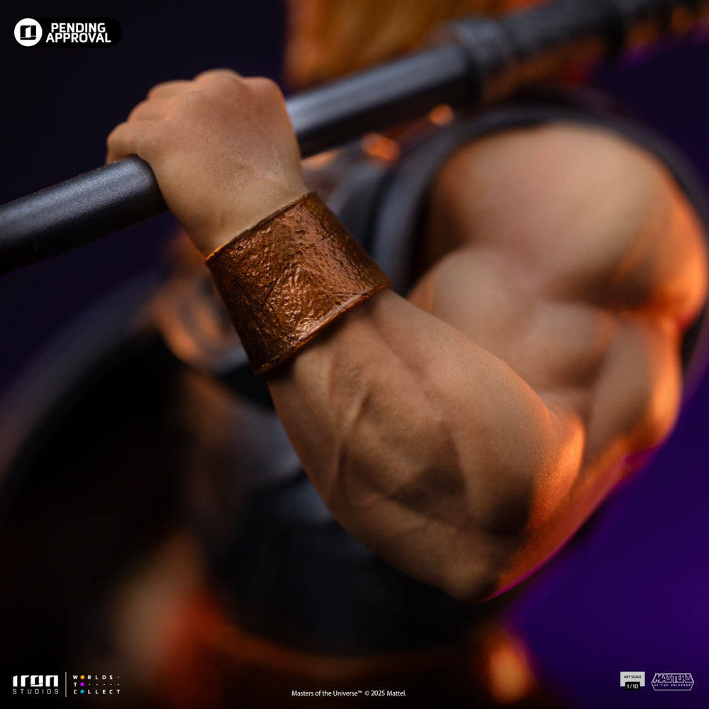 IRON STUDIOS HE-MAN (BATTLE ARMOR VER) ART SCALE 1/10 - HEMAN122825-10(PRE-ORDER) - Anotoys Collectibles