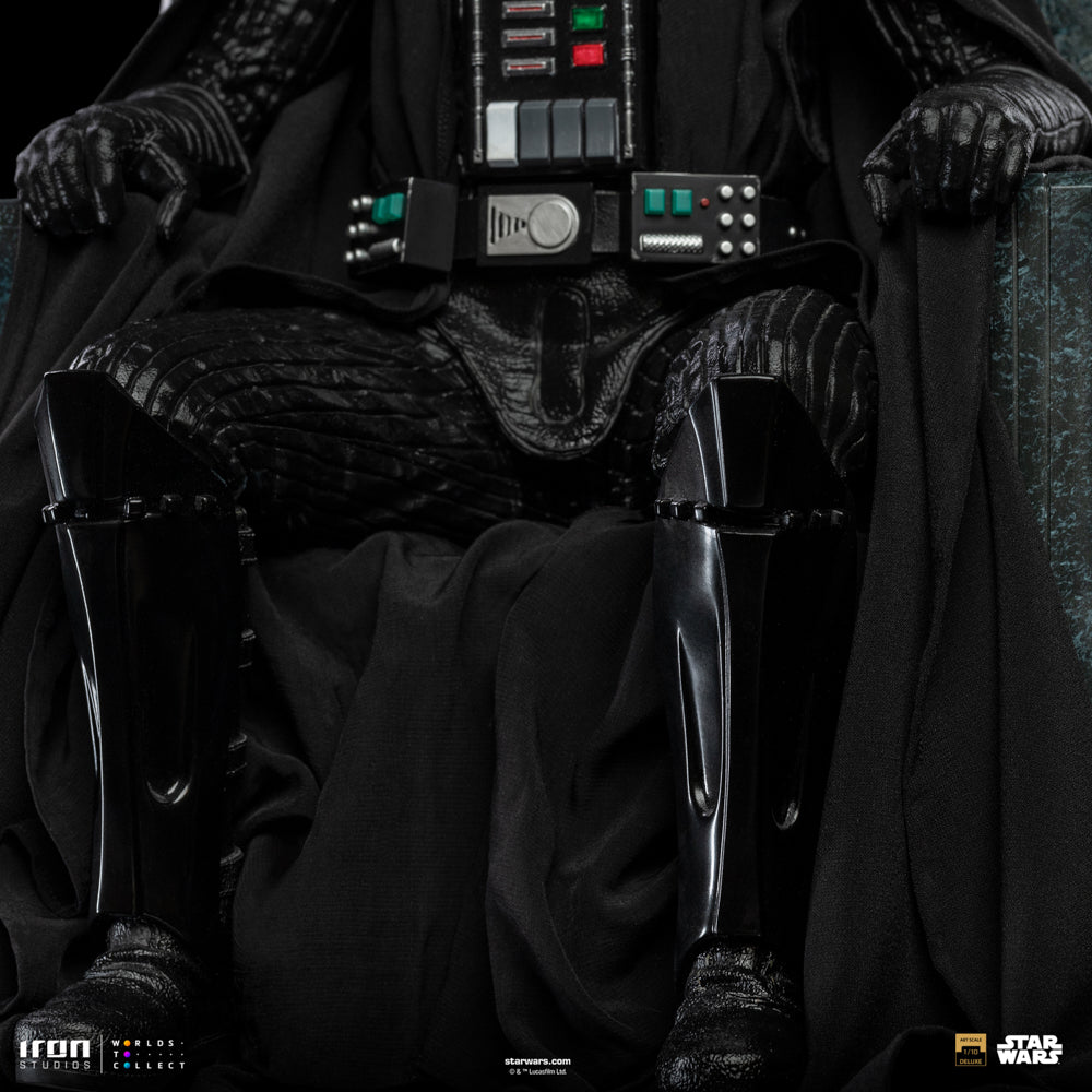 IRON STUDIOS DARTH VADER ON THRONE ART SCALE 1/10 - LUCSWR123125-10(PRE-ORDER) - Anotoys Collectibles