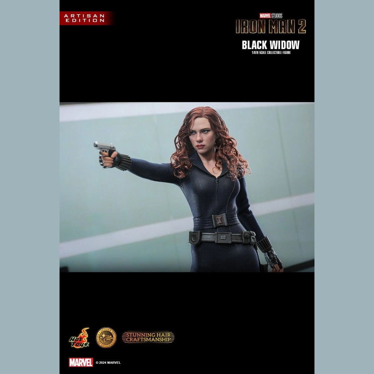 HOT TOYS MARVEL’S IRON MAN 2 - 1/6TH SCALE BLACK WIDOW (ARTISAN EDITION - MMS757AE - Anotoys Collectibles