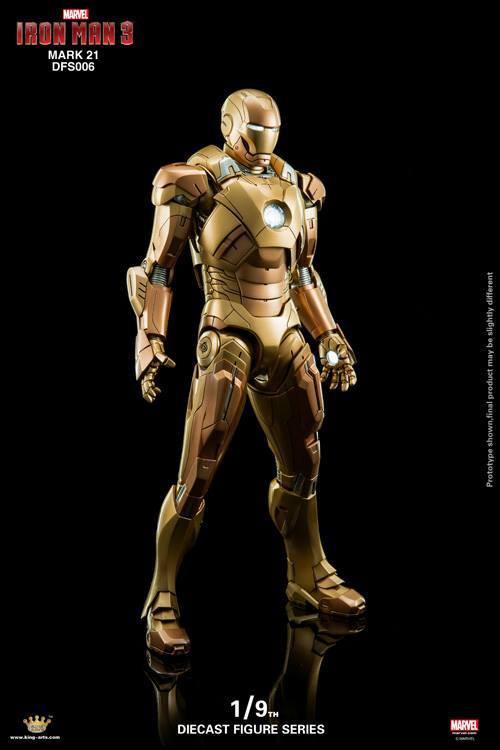 KING ARTS IRON MAN MARK XXI - MARK 21 MIDAS 1/9 SCALE - DFS006 - Anotoys Collectibles